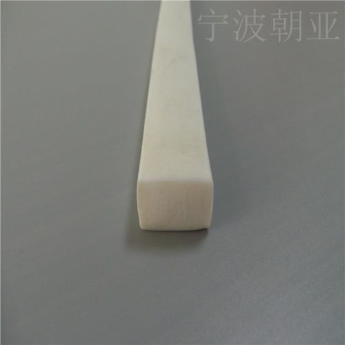 硅胶耐高温隔音挡风海绵条